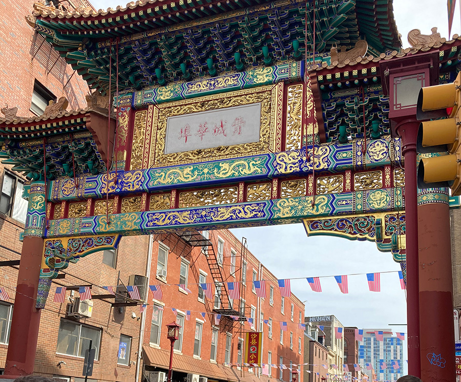 Chinatown in Philadelphia